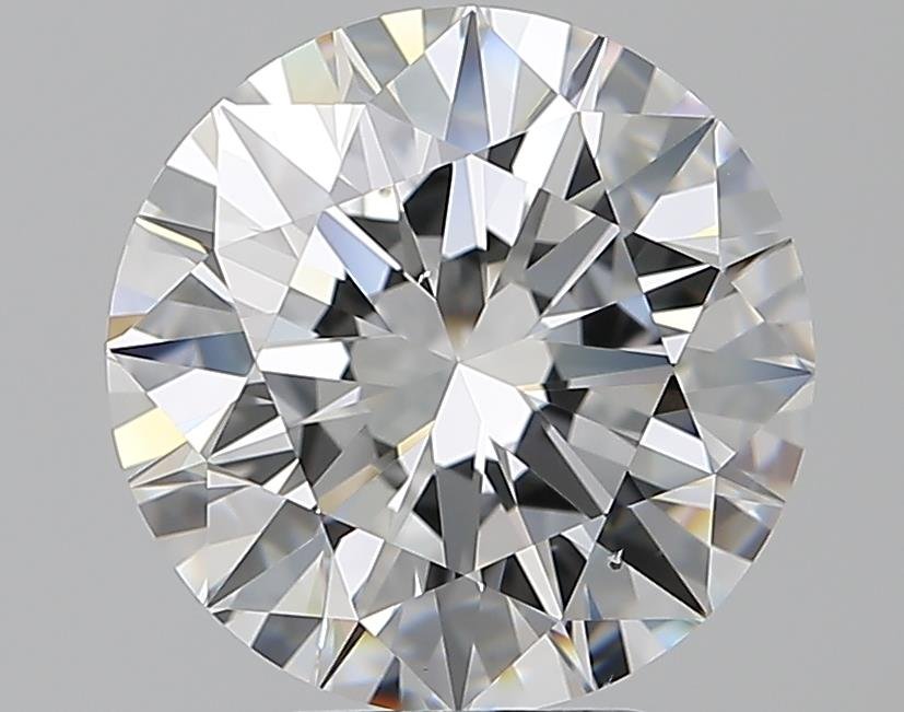 5.00ct E VS2 Rare Carat Ideal Cut Round Diamond