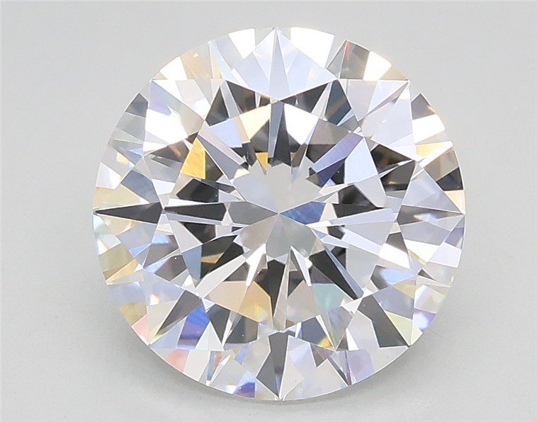 2.45ct E VVS2 Excellent Cut Round Lab Grown Diamond