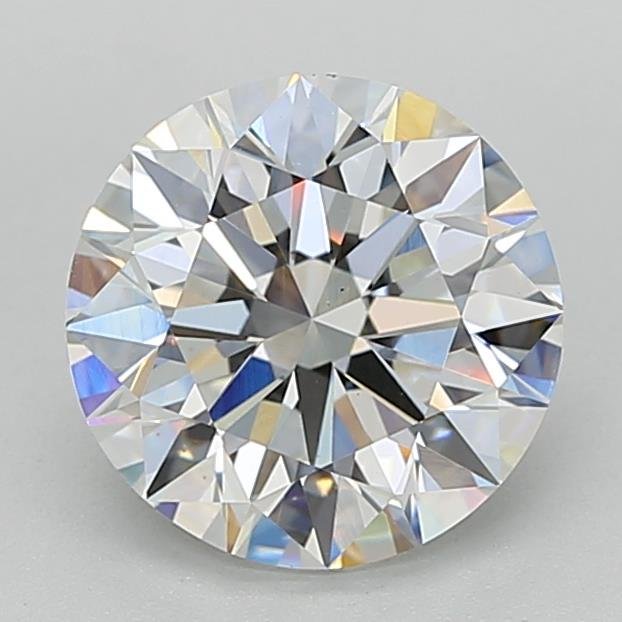 3.05ct G VS1 Rare Carat Ideal Cut Round Lab Grown Diamond