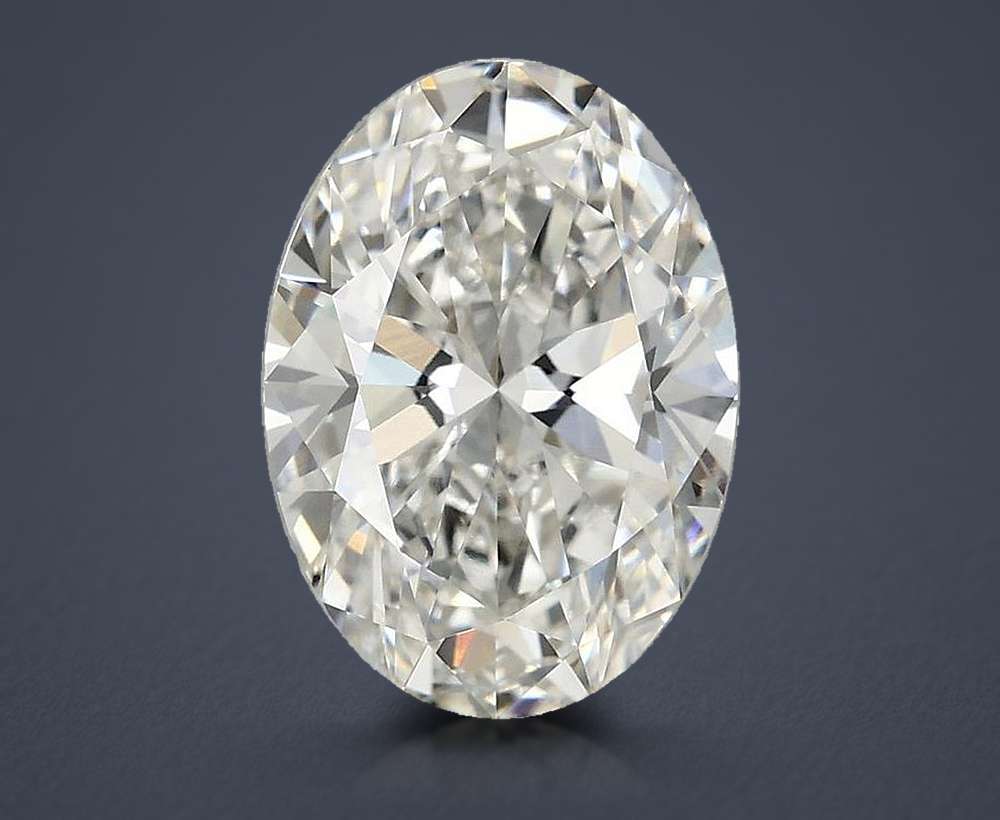 3.00 Carat Oval Lab Diamond