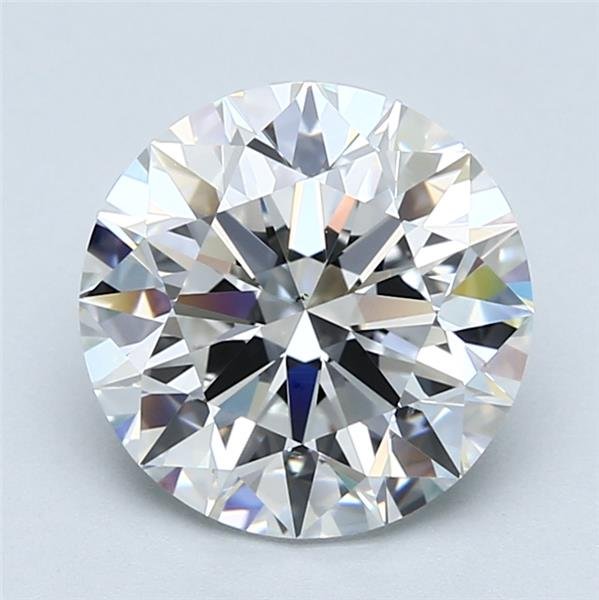 3.50ct E VS2 Rare Carat Ideal Cut Round Diamond