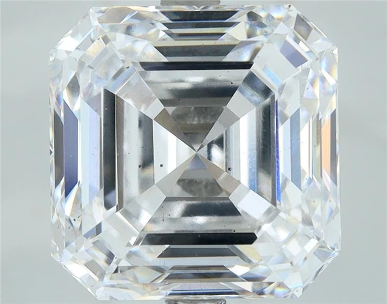 7.02ct E VS2 Rare Carat Ideal Cut Asscher Lab Grown Diamond