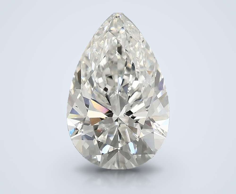 2.72 Carat Pear Lab Diamond