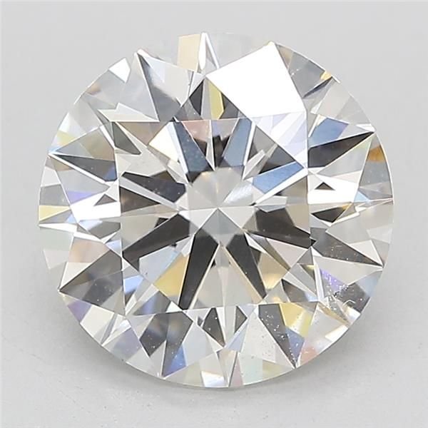 3.36ct F VS1 Rare Carat Ideal Cut Round Lab Grown Diamond