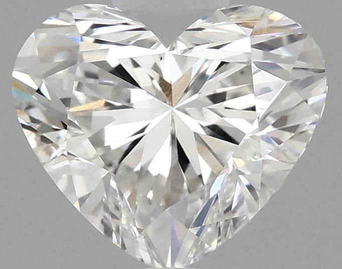 1.26ct F VS1 Rare Carat Ideal Cut Heart Lab Grown Diamond