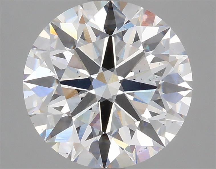 3.15ct E SI1 Excellent Cut Round Lab Grown Diamond