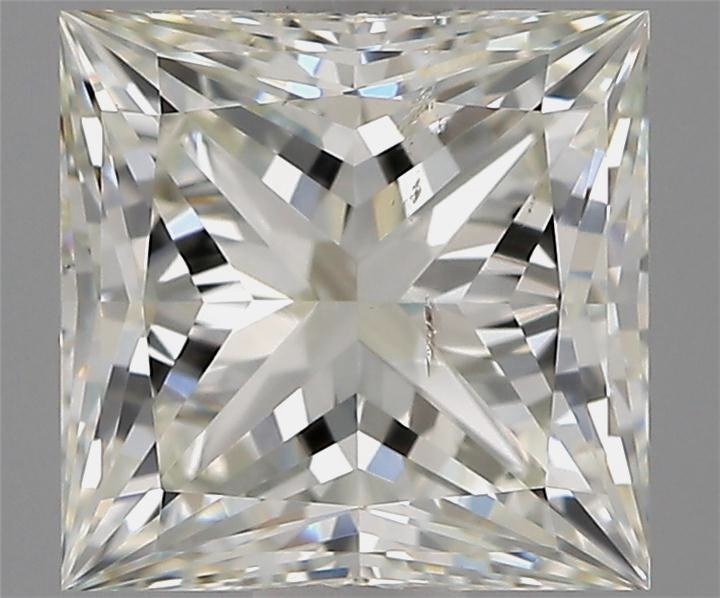 2.05ct J SI2 Rare Carat Ideal Cut Princess Diamond