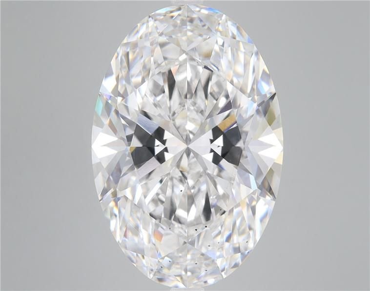 11.66ct F VS2 Rare Carat Ideal Cut Oval Lab Grown Diamond