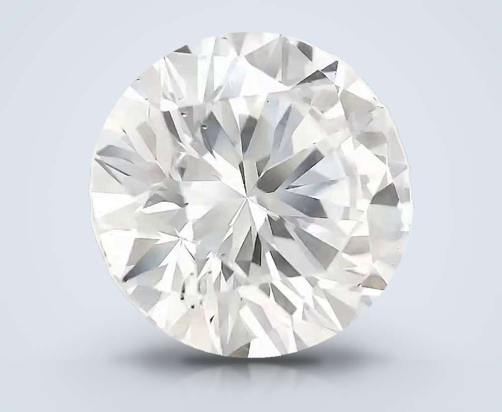 3.07 Carat Round Natural Diamond