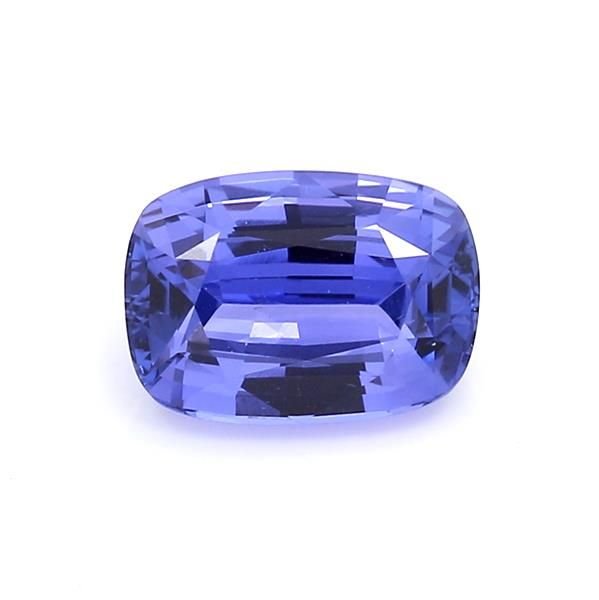 2.56 Carat Purple Cushion Sapphire