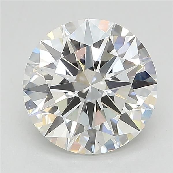 2.51ct D VS1 Rare Carat Ideal Cut Round Lab Grown Diamond