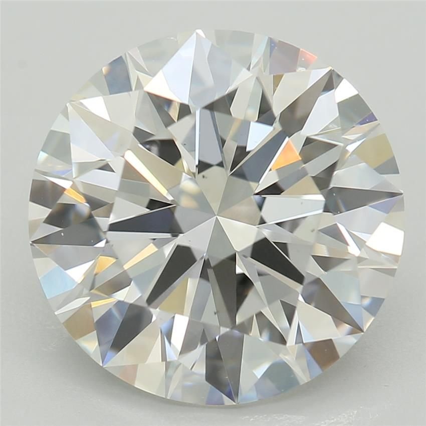 4.02ct E VS1 Rare Carat Ideal Cut Round Lab Grown Diamond