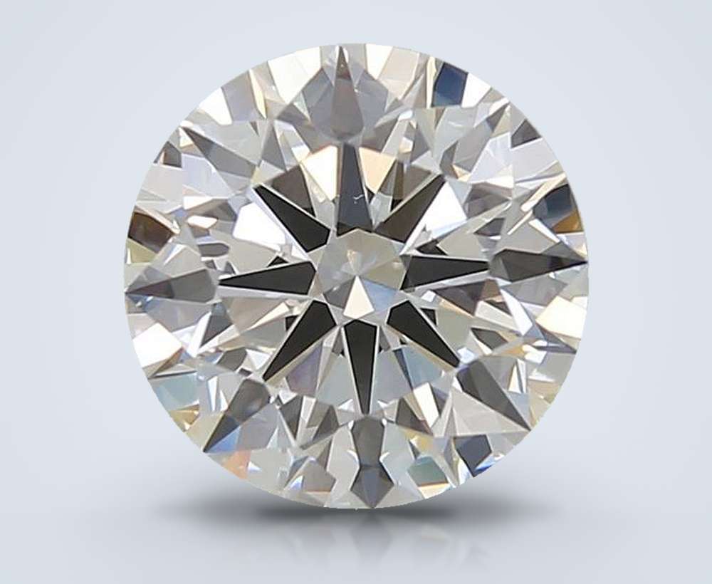 3.09 Carat Round Lab Diamond