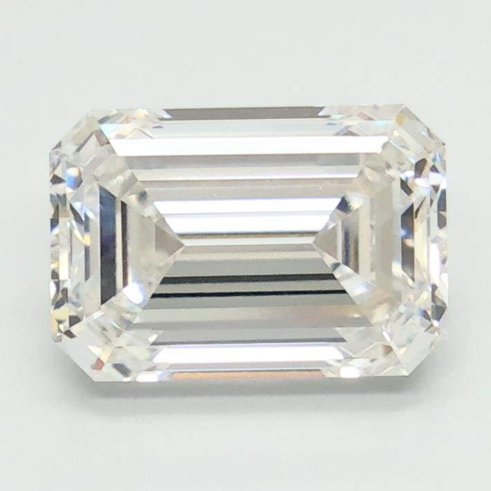 2.58ct G VVS2 Rare Carat Ideal Cut Emerald Lab Grown Diamond