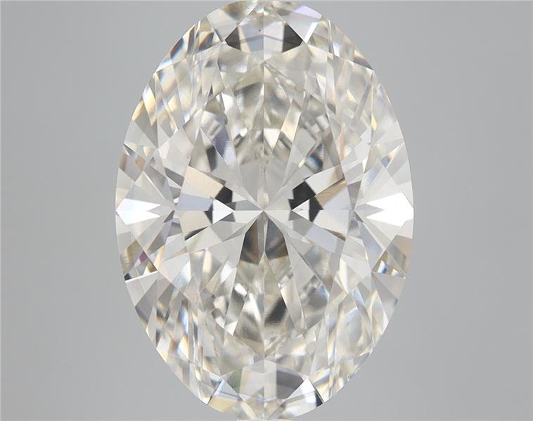 6.24ct I VS2 Rare Carat Ideal Cut Oval Lab Grown Diamond