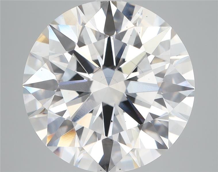 7.01ct E VS2 Rare Carat Ideal Cut Round Lab Grown Diamond