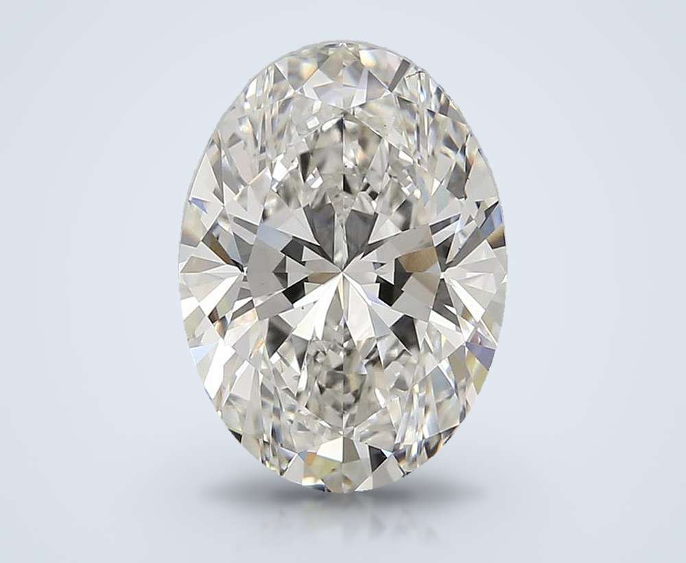 5.70 Carat Oval Lab Diamond