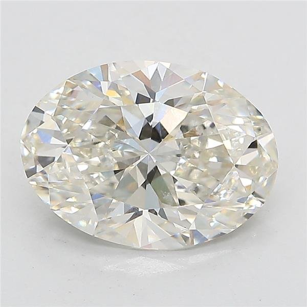 3.06ct I VS1 Rare Carat Ideal Cut Oval Lab Grown Diamond