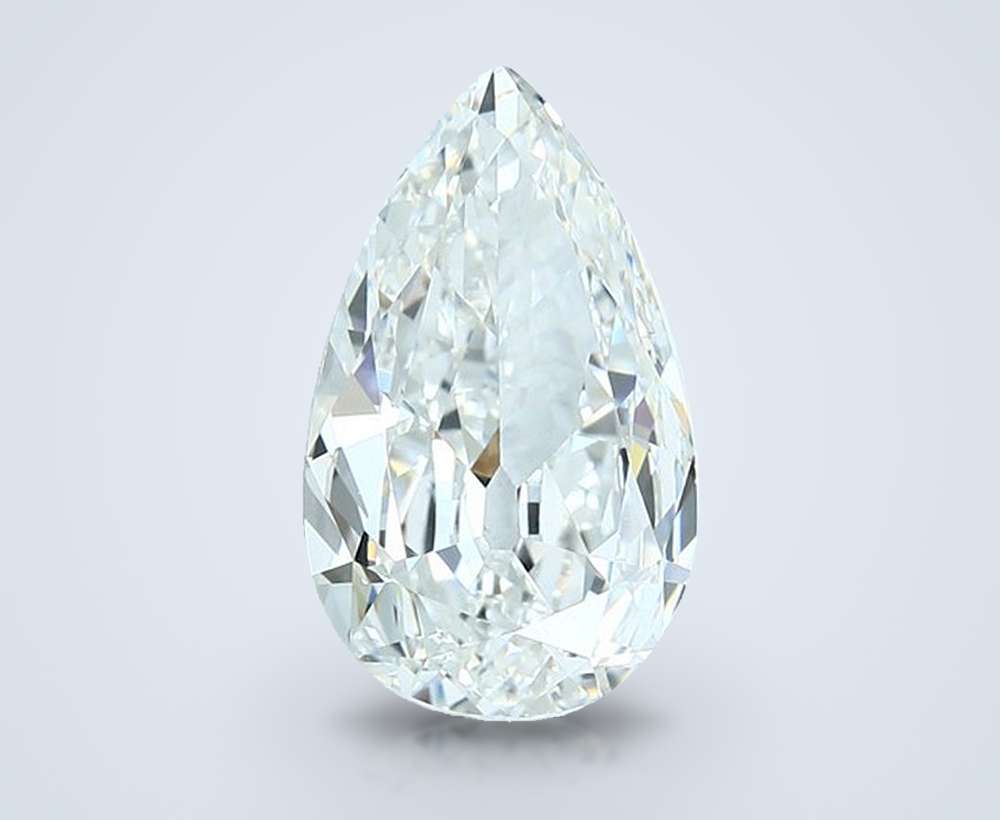 4.14 Carat Pear Natural Diamond