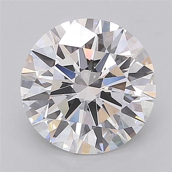 2.99ct F VS2 Rare Carat Ideal Cut Round Lab Grown Diamond