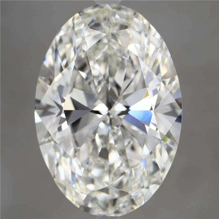 9.96 Carat Oval Lab Diamond