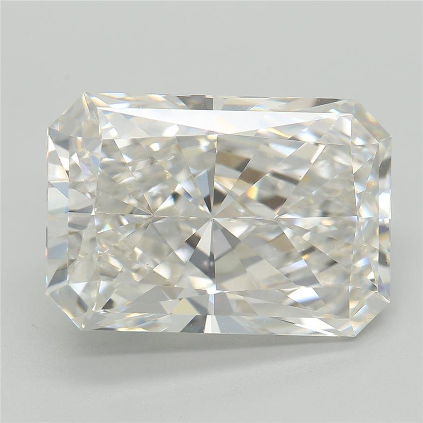 5.77ct F VVS2 Rare Carat Ideal Cut Radiant Lab Grown Diamond