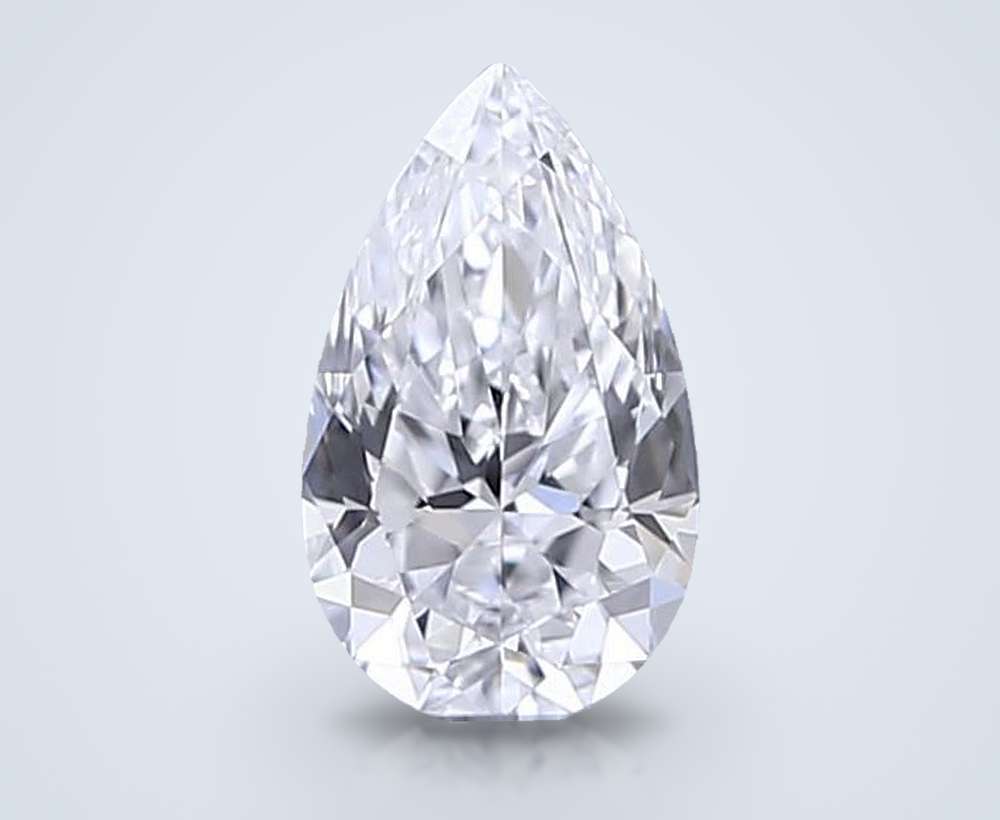 0.23 Carat Pear Natural Diamond