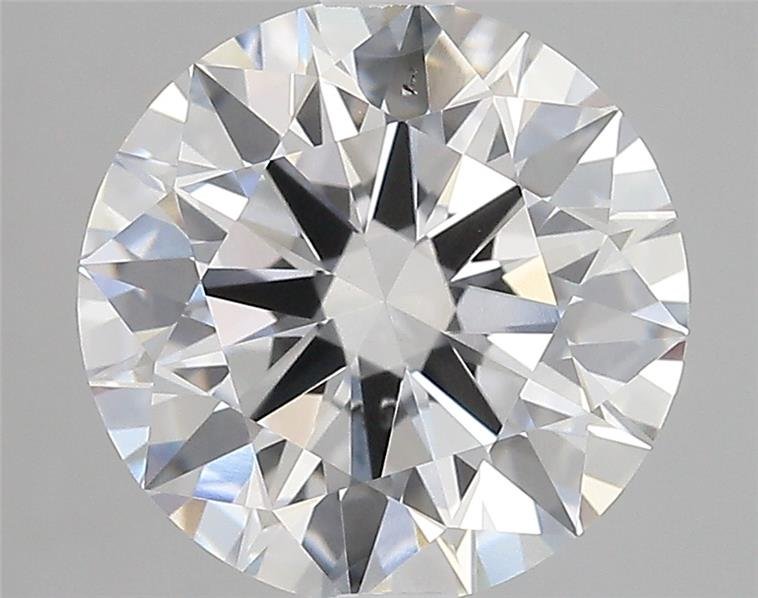 4.14ct E SI1 Rare Carat Ideal Cut Round Lab Grown Diamond