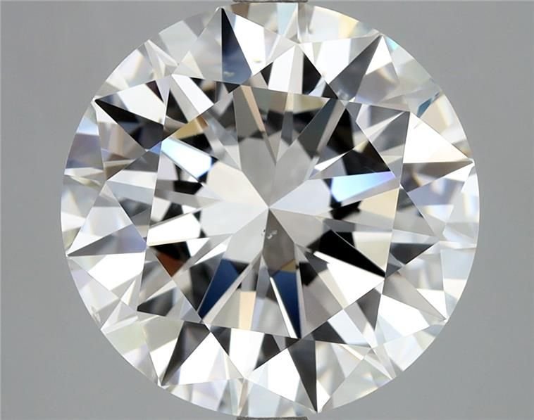 6.01ct E SI1 Excellent Cut Round Diamond