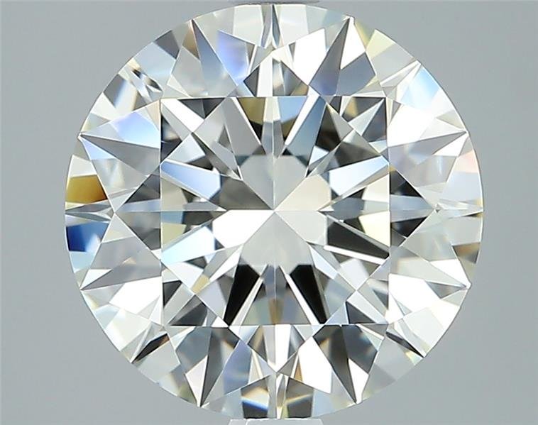 3.03ct K VVS2 Rare Carat Ideal Cut Round Diamond