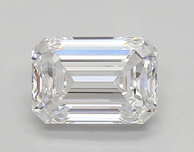 0.85ct D VVS2 Excellent Cut Emerald Lab Grown Diamond
