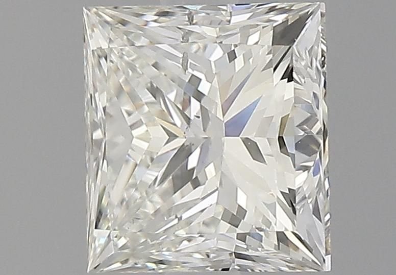 2.54ct K SI2 Rare Carat Ideal Cut Princess Diamond