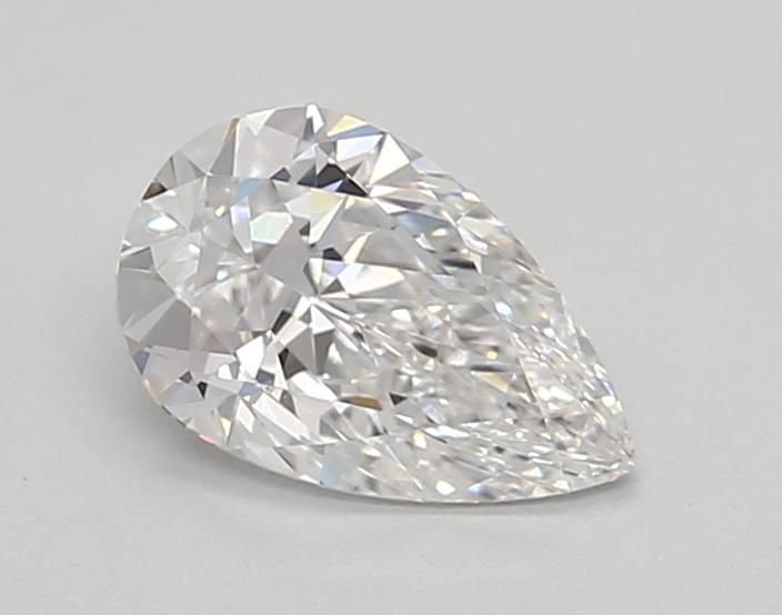 0.79ct D VVS2 Rare Carat Ideal Cut Pear Lab Grown Diamond