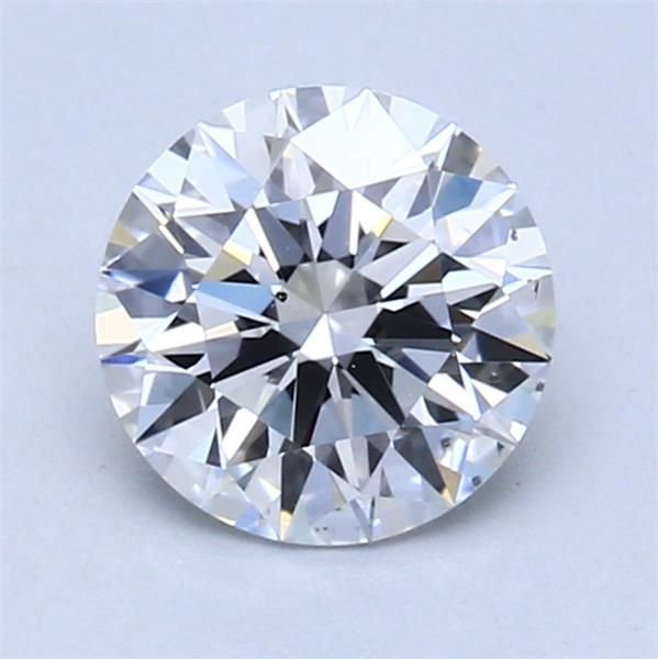 1.12ct D SI1 Rare Carat Ideal Cut Round Diamond