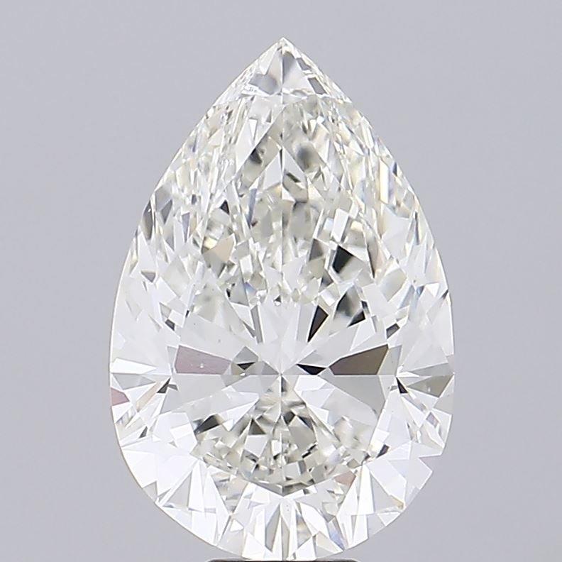 9.69ct G VS2 Very Good Cut Pear Lab Grown Diamond