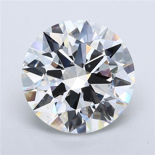 5.03ct E VS2 Excellent Cut Round Diamond