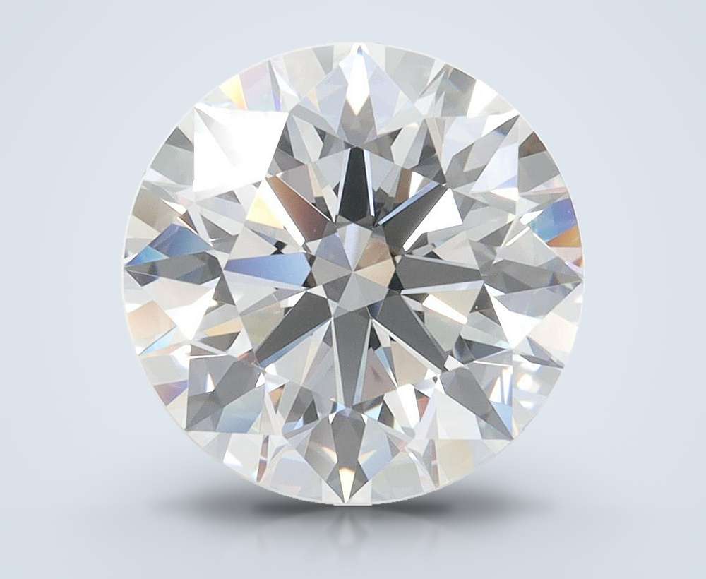 4.09 Carat Round Lab Diamond