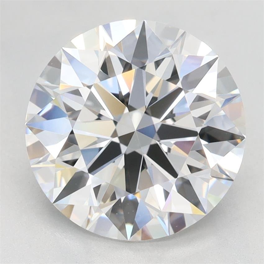 2.61ct D VVS1 Rare Carat Ideal Cut Round Lab Grown Diamond