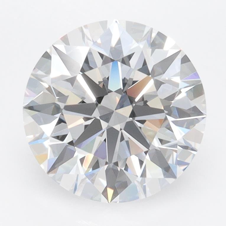 2.37ct D VVS1 Rare Carat Ideal Cut Round Lab Grown Diamond