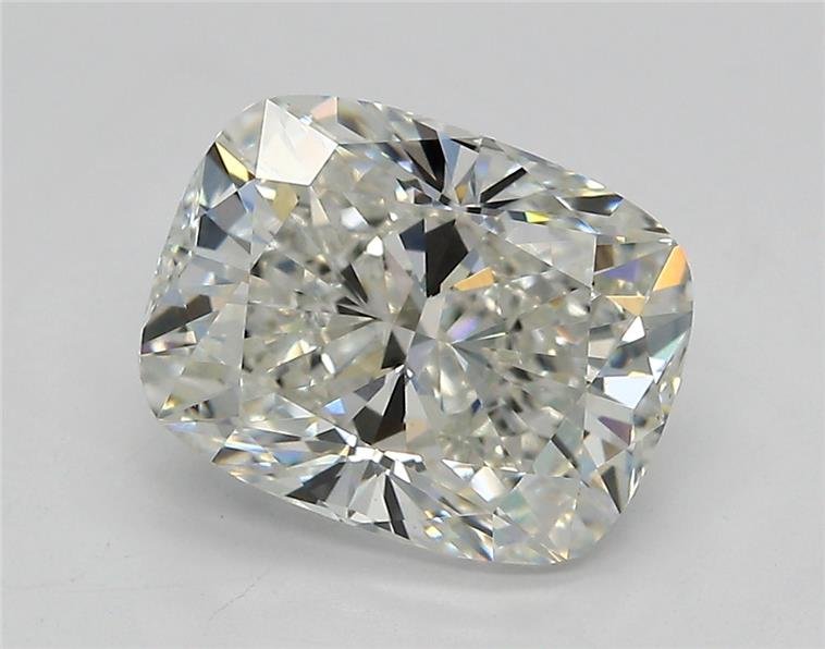 2.57ct F VS1 Rare Carat Ideal Cut Cushion Lab Grown Diamond