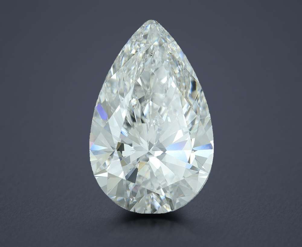 7.01 Carat Pear Lab Diamond