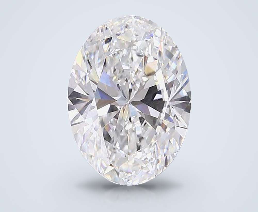 5.01 Carat Oval Lab Diamond