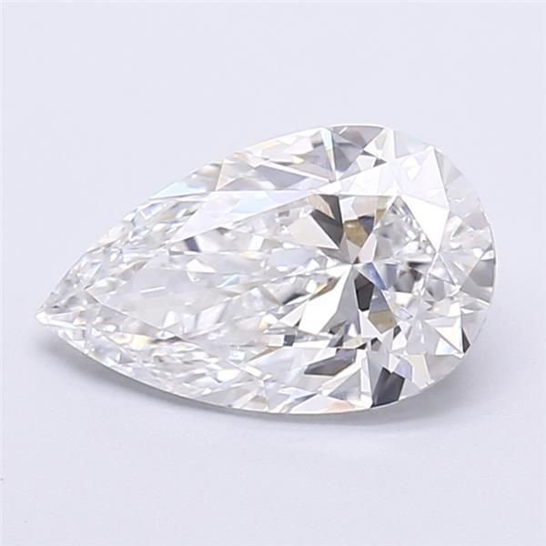 2.00ct E VS1 Rare Carat Ideal Cut Pear Lab Grown Diamond