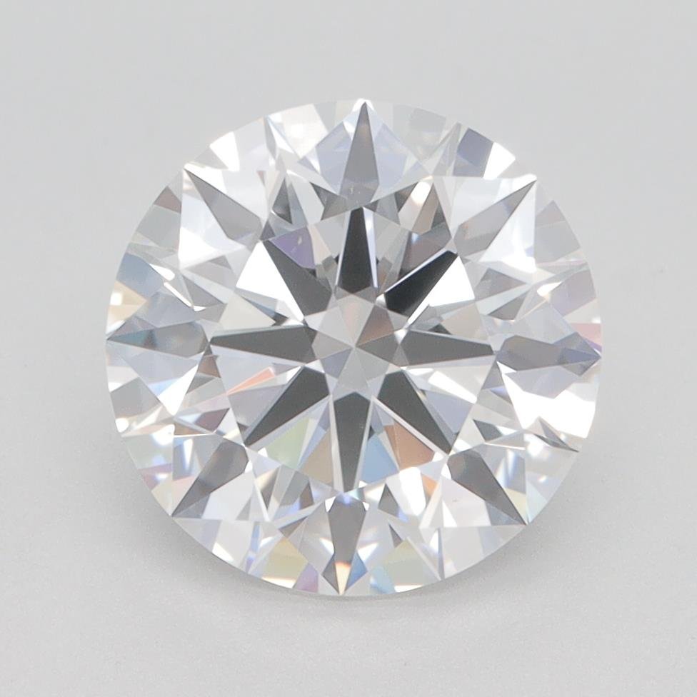 2.92ct F IF Rare Carat Ideal Cut Round Lab Grown Diamond