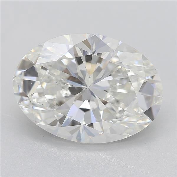 3.01ct H SI1 Very Good Cut Oval Diamond