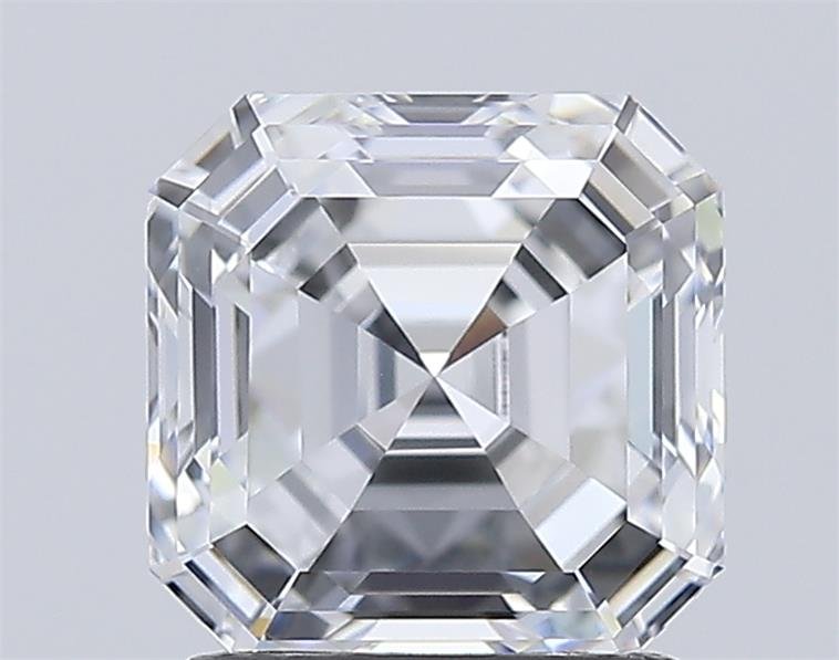 2.55ct D VVS2 Rare Carat Ideal Cut Asscher Lab Grown Diamond