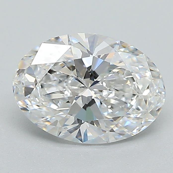 1.29ct D VVS2 Rare Carat Ideal Cut Oval Lab Grown Diamond