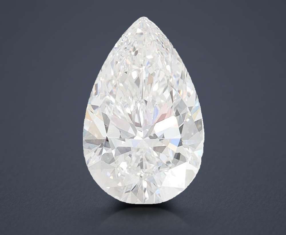 1.55 Carat Pear Lab Diamond
