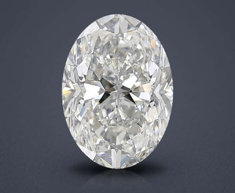 1.00 Carat Oval Natural Diamond