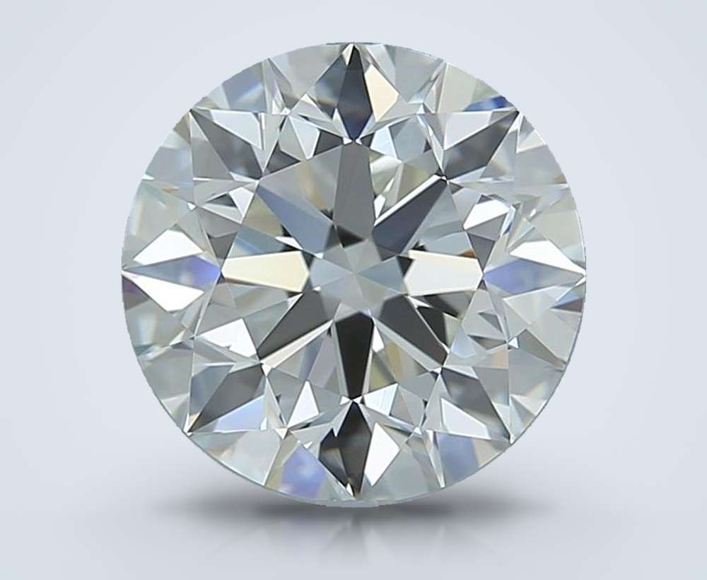 3.00 Carat Round Natural Diamond